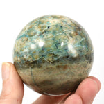 Large Chrysocolla Crystal Sphere
