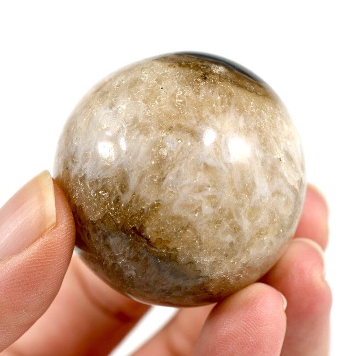 Sulemani Eye of Shiva Banded Sardonyx Crystal Sphere
