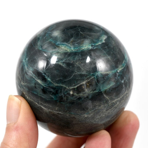 Chrysocolla Shattuckite Crystal Sphere