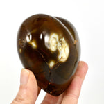 Carnelian Agate Crystal Heart