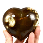 Carnelian Agate Crystal Heart