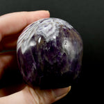 Chevron Dream Amethyst Crystal Skull