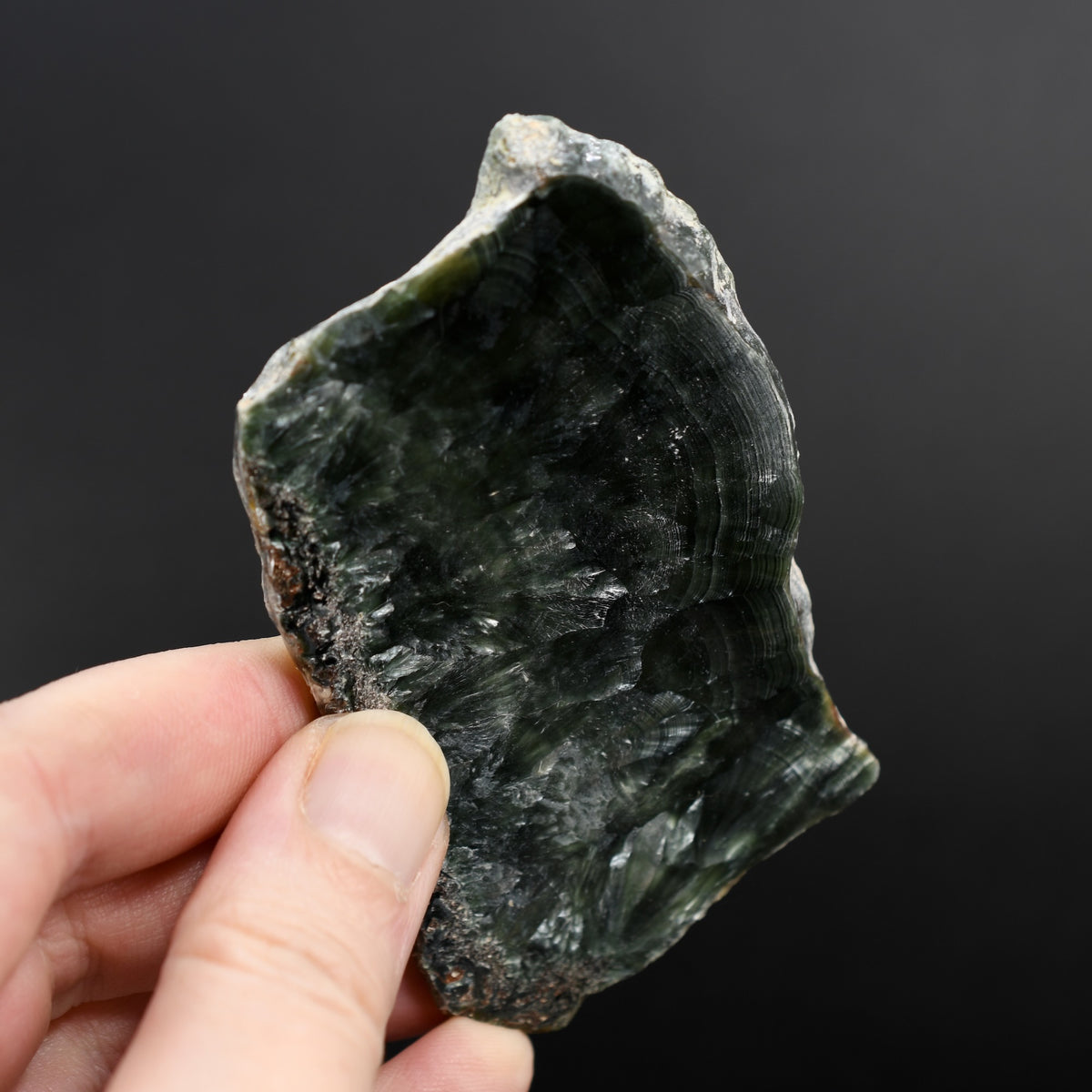 Seraphinite Crystal Slab Slice