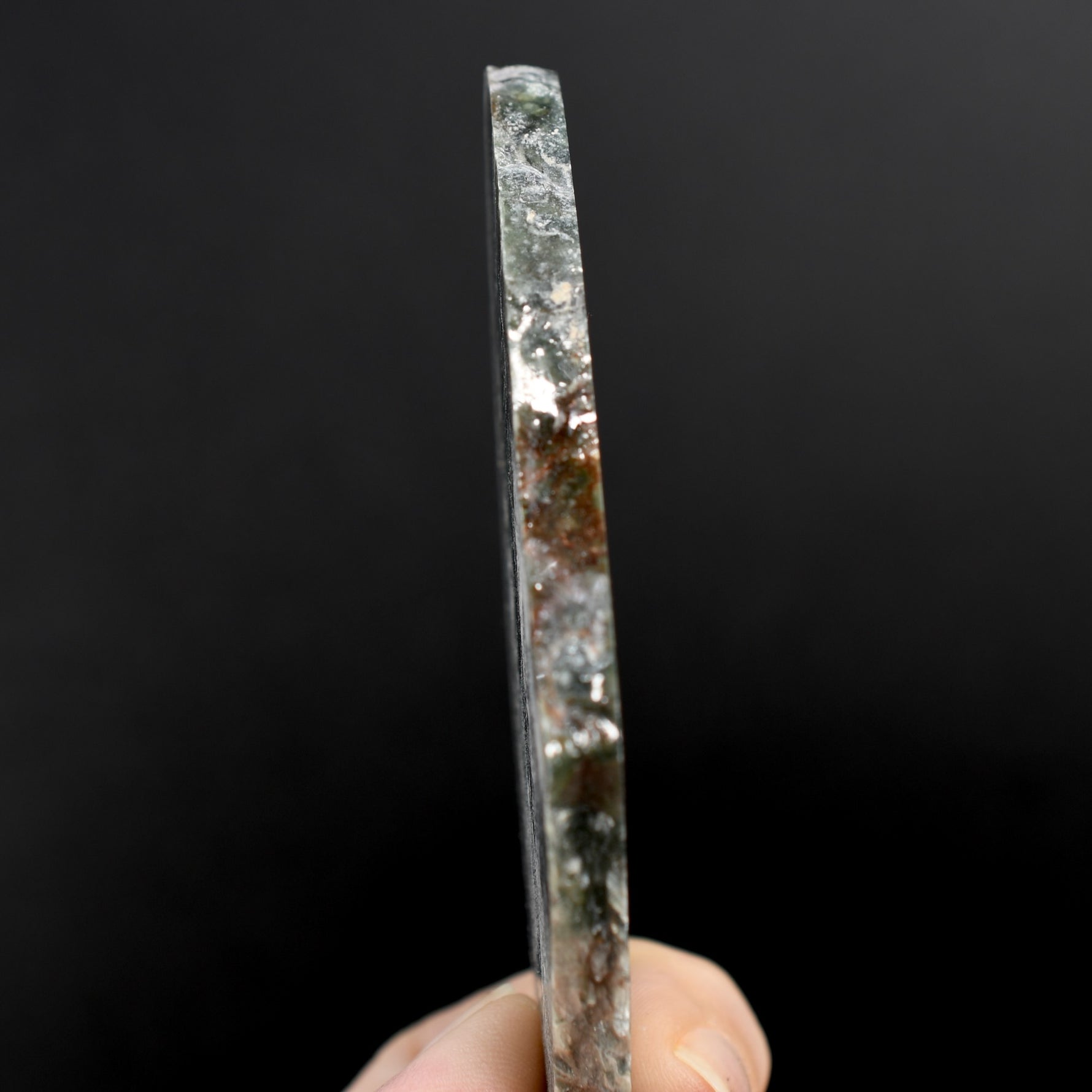 Seraphinite Crystal Slab Slice
