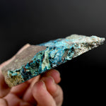 Chrysocolla Shattuckite Copper Crystal Slab