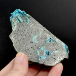 Chrysocolla Shattuckite Copper Crystal Slab