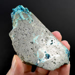 Chrysocolla Shattuckite Copper Crystal Slab