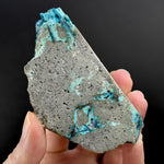 Chrysocolla Shattuckite Copper Crystal Slab
