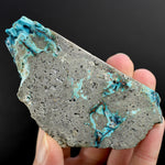 Chrysocolla Shattuckite Copper Crystal Slab