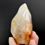 Carnelian Agate Crystal Flame Tower