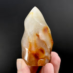 Carnelian Agate Crystal Flame Tower