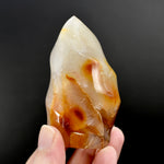 Carnelian Agate Crystal Flame Tower