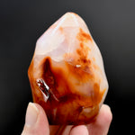Carnelian Agate Crystal Flame Tower