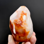 Carnelian Agate Crystal Flame Tower