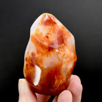 Carnelian Agate Crystal Flame Tower