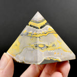 Bumblebee Jasper Crystal Pyramid