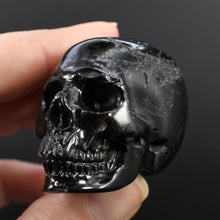 Load image into Gallery viewer, Petrified Wood Crystal Skull

