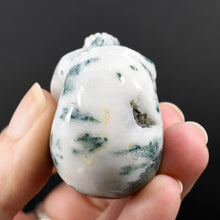 Load image into Gallery viewer, Moss Agate Crystal Skull
