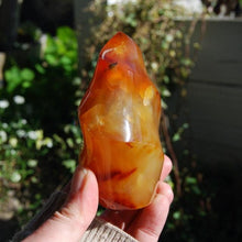 Load image into Gallery viewer, Carnelian Crystal Flame Tower
