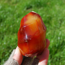 Load image into Gallery viewer, Carnelian Crystal Flame Tower
