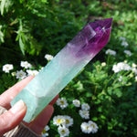 Watermelon Fluorite Crystal Tower