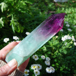 Watermelon Fluorite Crystal Tower