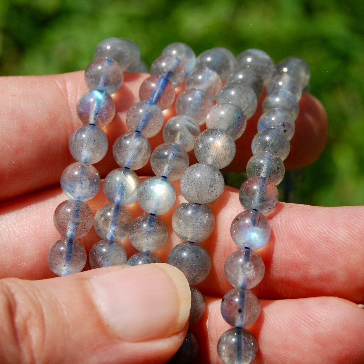 Flashy Labradorite Crystal Bracelet