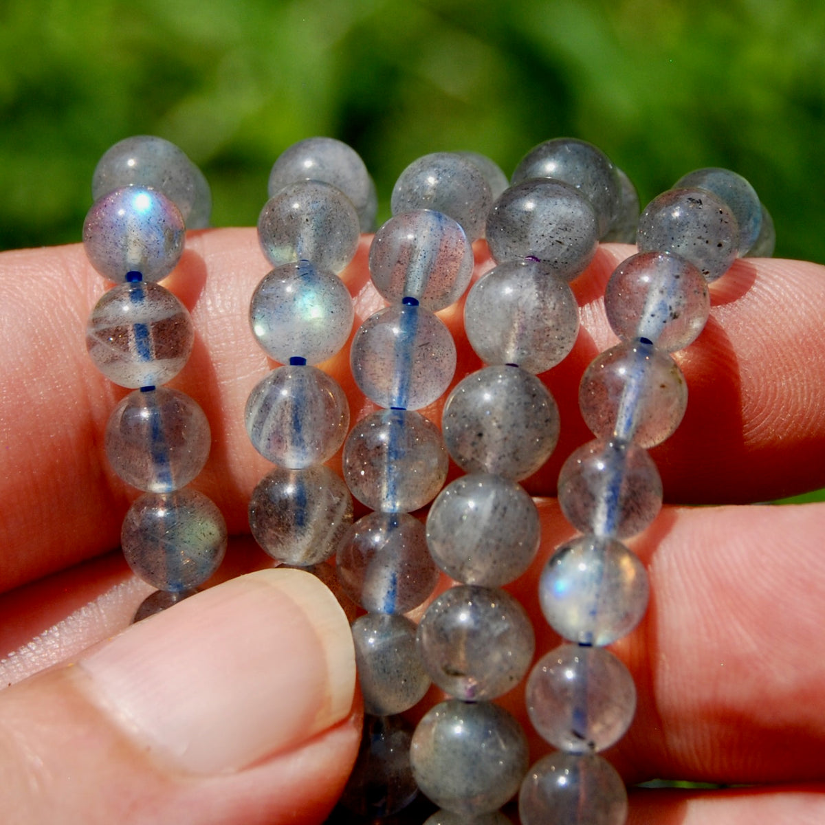 Flashy Labradorite Crystal Bracelet