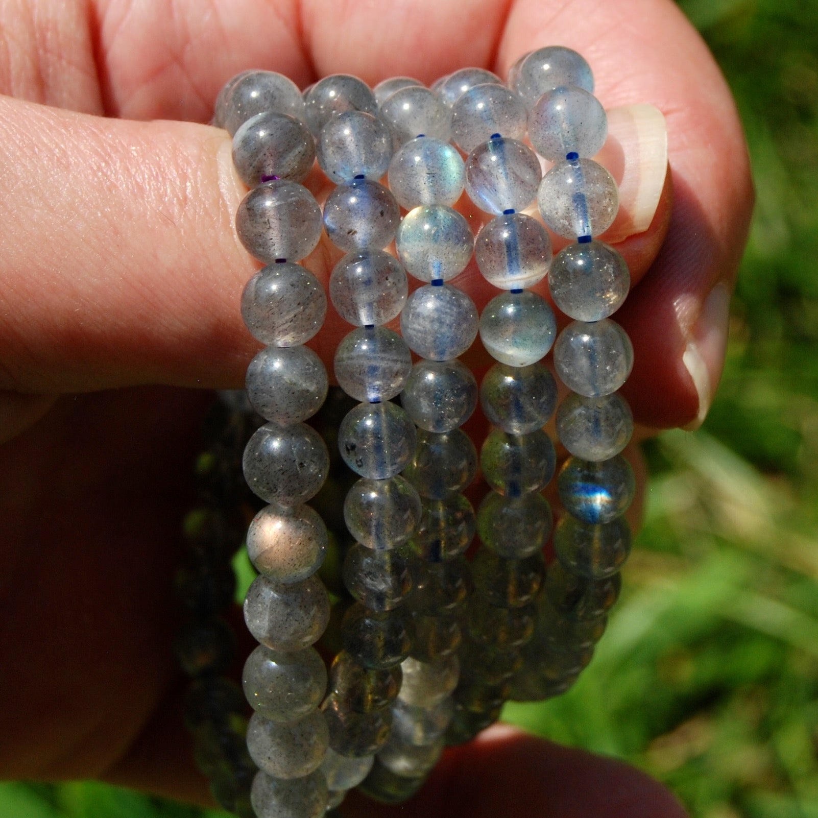 Flashy Labradorite Crystal Bracelet