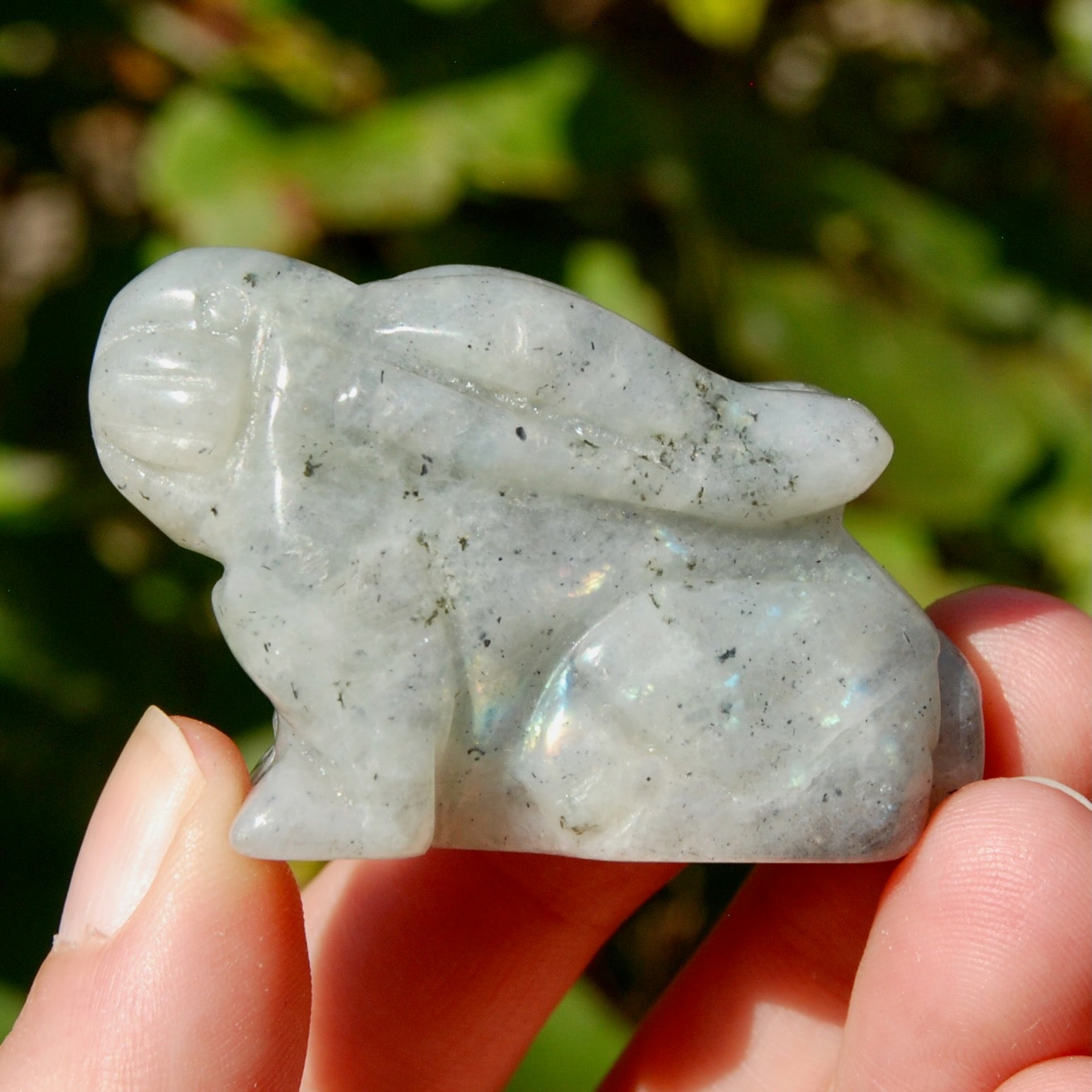 Labradorite Crystal Rabbit