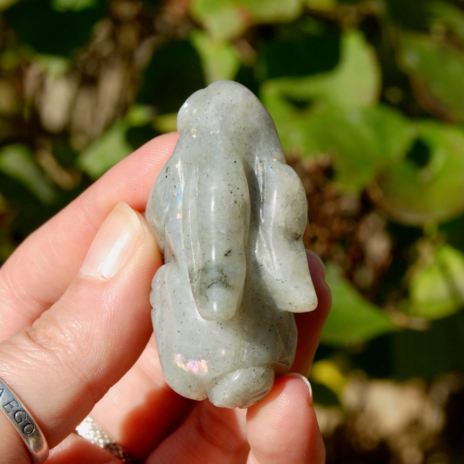 Labradorite Crystal Rabbit