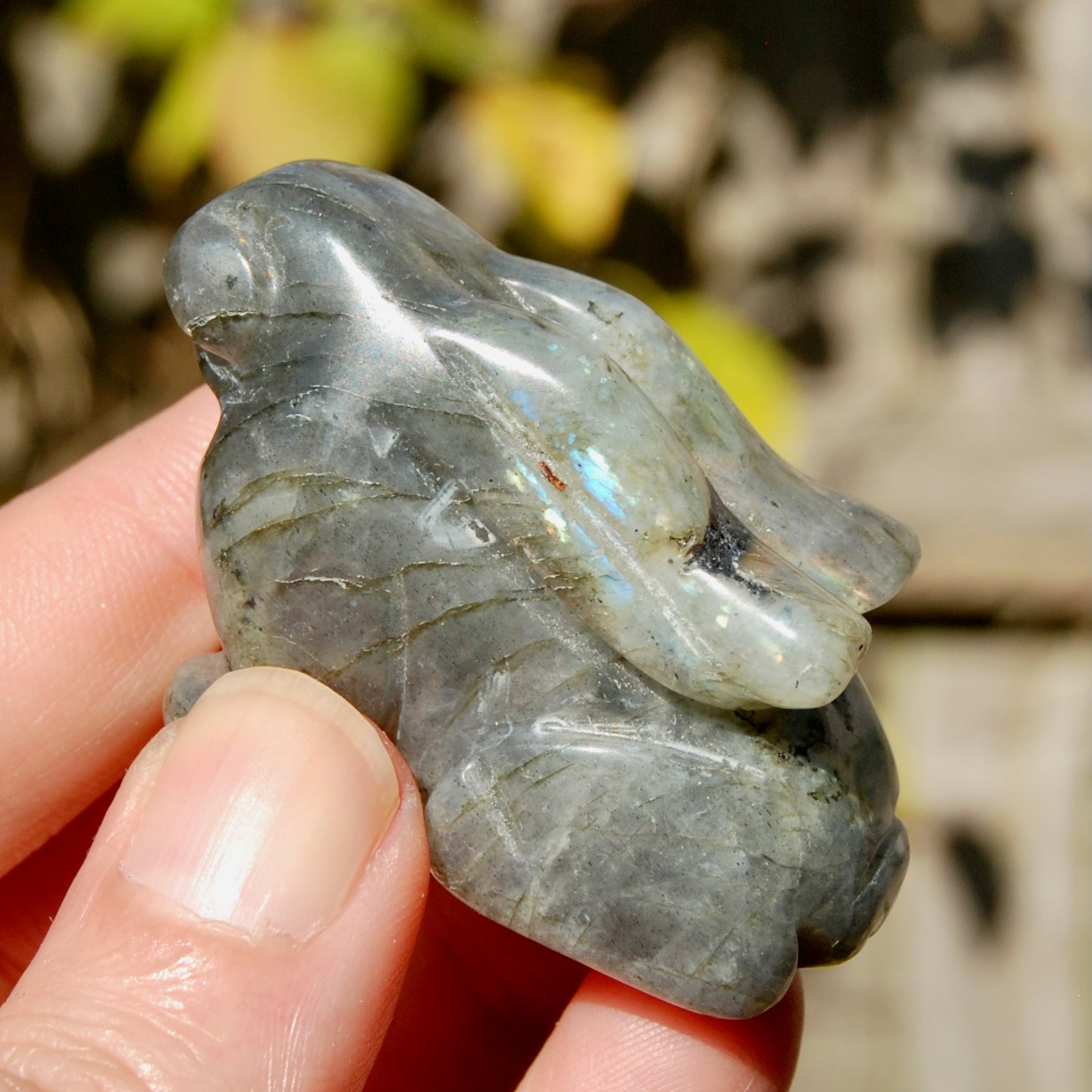 Labradorite Crystal Rabbit