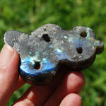 Flashy Labradorite Crystal Snake