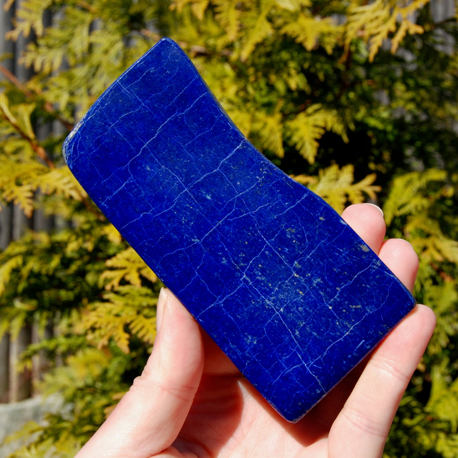 Lapis Lazuli Crystal Freeform Tower