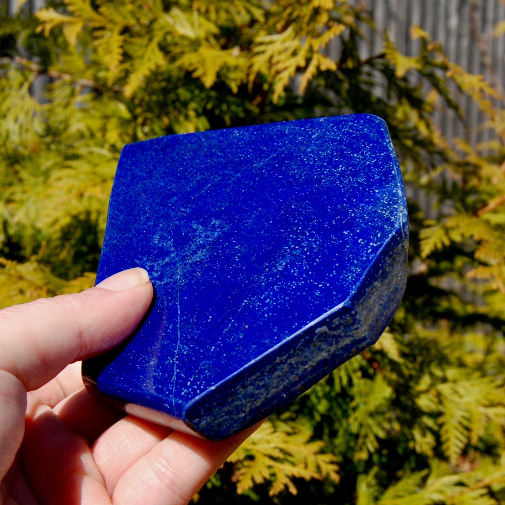 Lapis Lazuli Crystal Freeform Tower