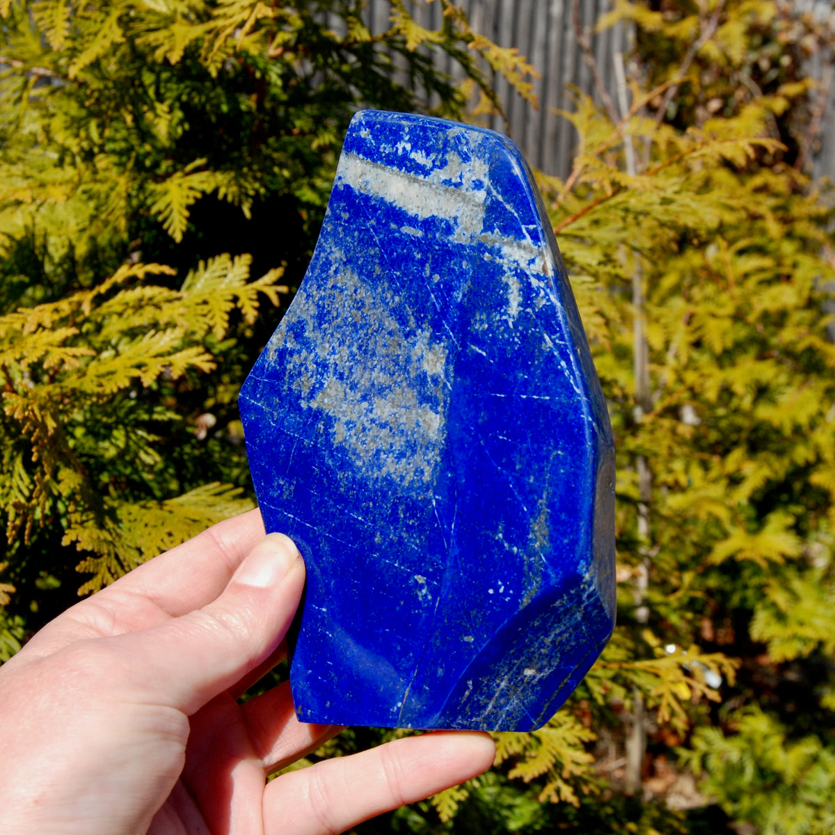 Lapis Lazuli Crystal Freeform Tower