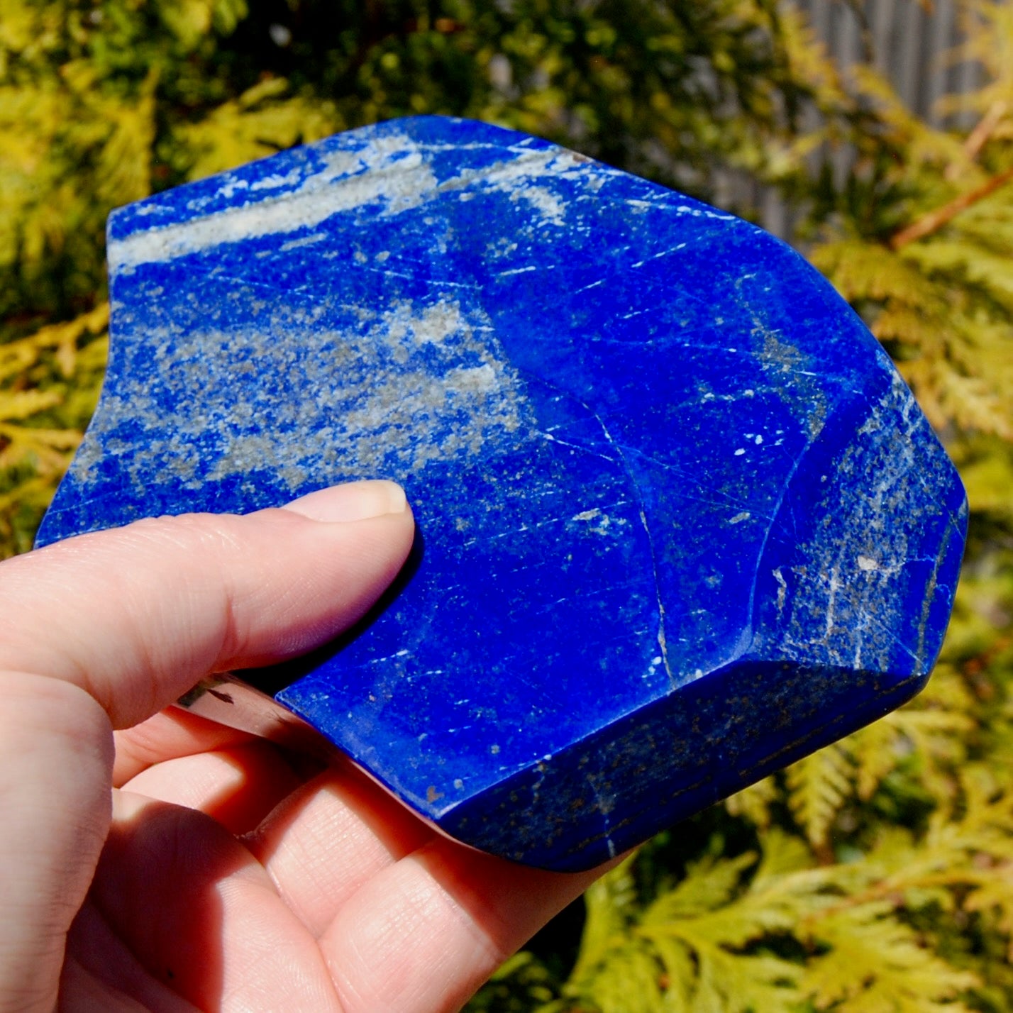 Lapis Lazuli Crystal Freeform Tower