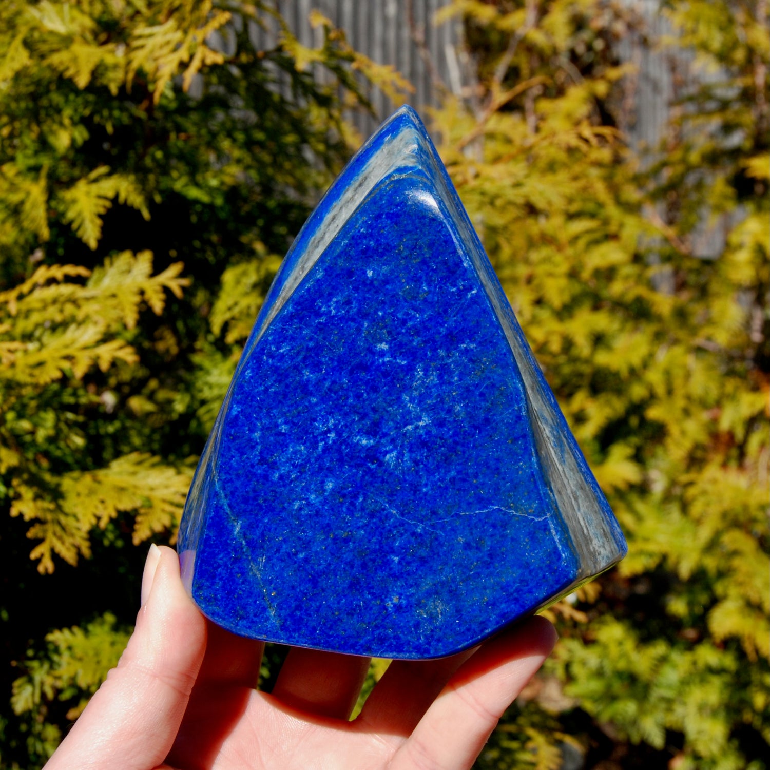 AAA Lapis Lazuli Crystal Freeform Tower