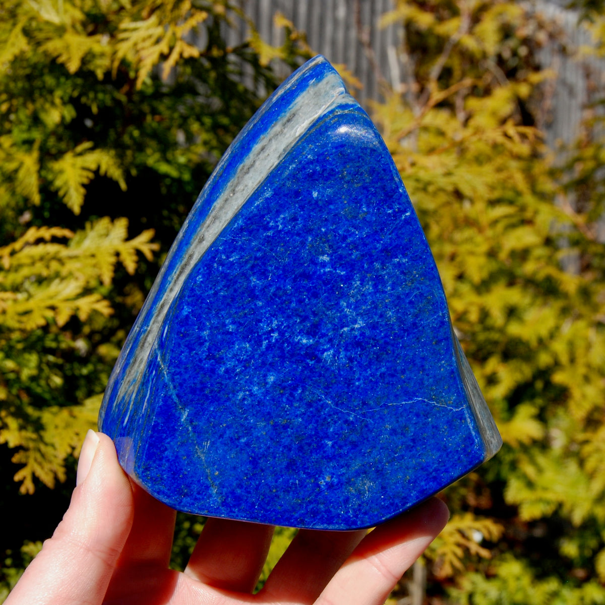 AAA Lapis Lazuli Crystal Freeform Tower