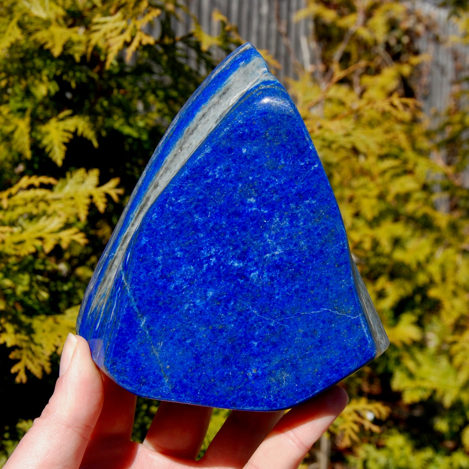 AAA Lapis Lazuli Crystal Freeform Tower