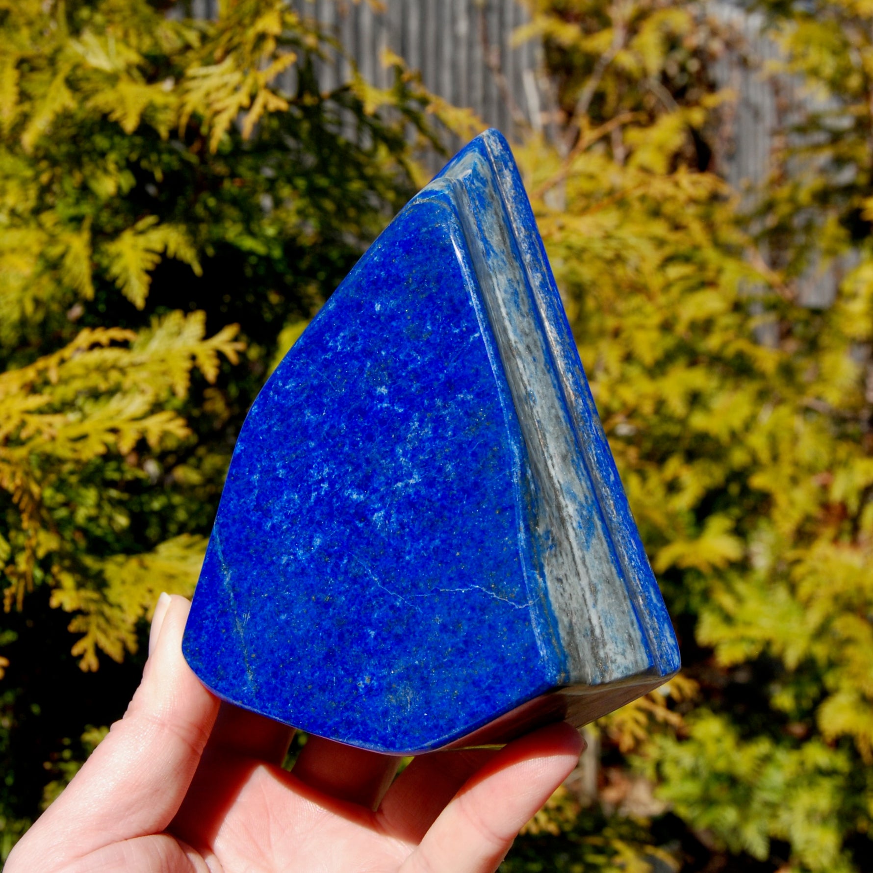 AAA Lapis Lazuli Crystal Freeform Tower