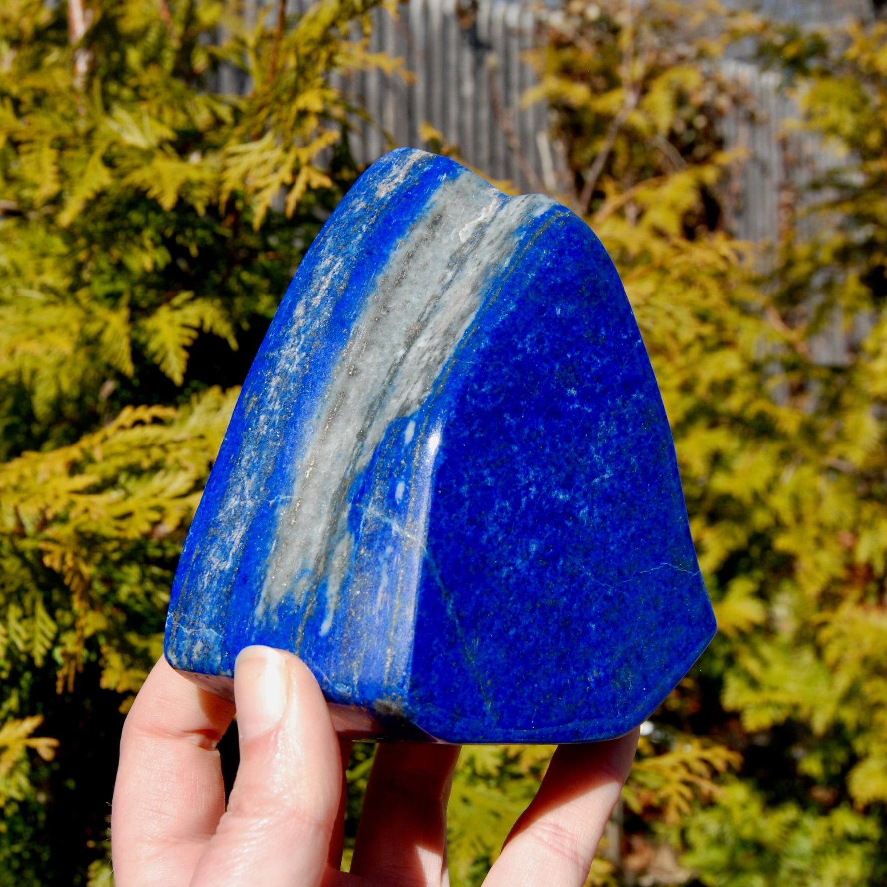 AAA Lapis Lazuli Crystal Freeform Tower