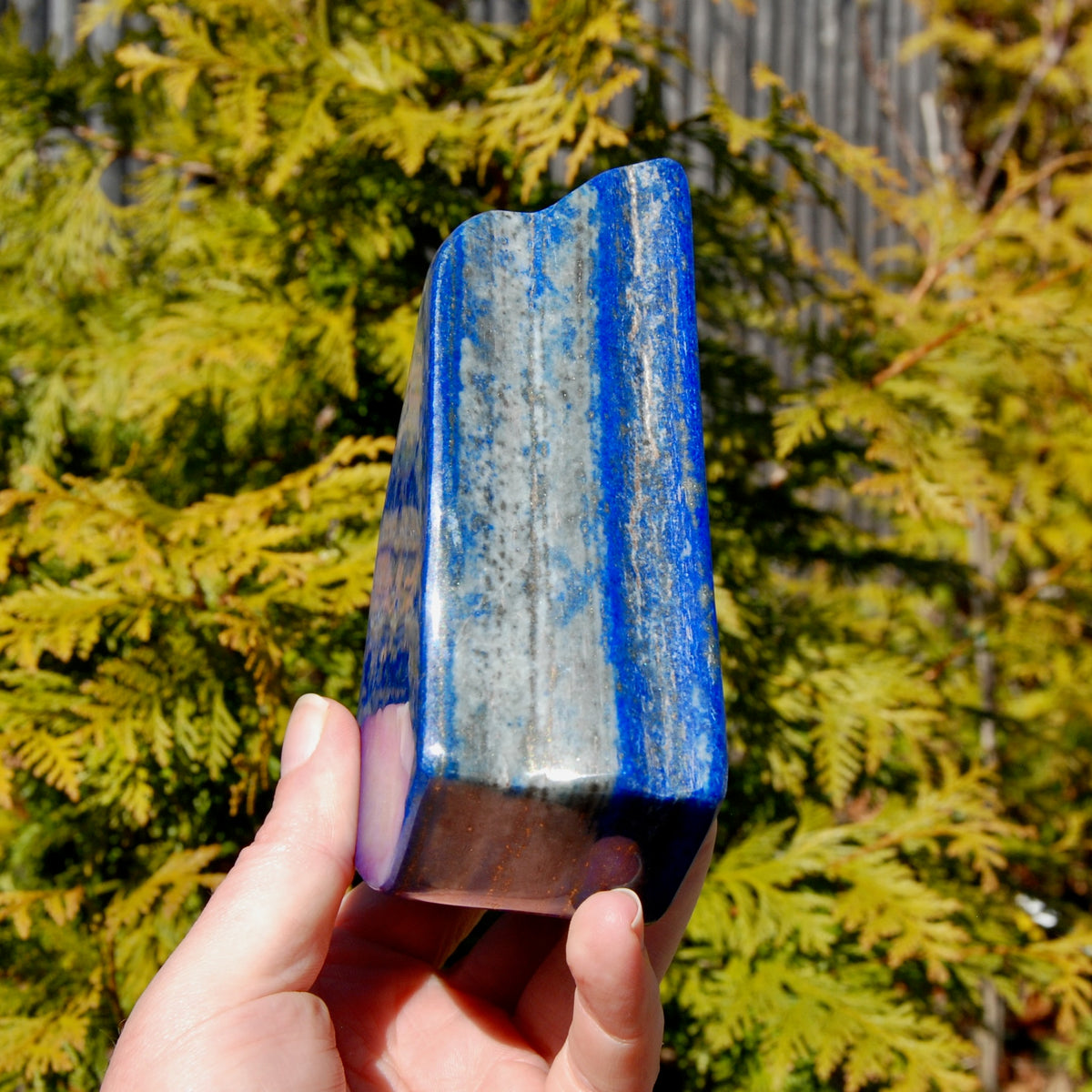 AAA Lapis Lazuli Crystal Freeform Tower