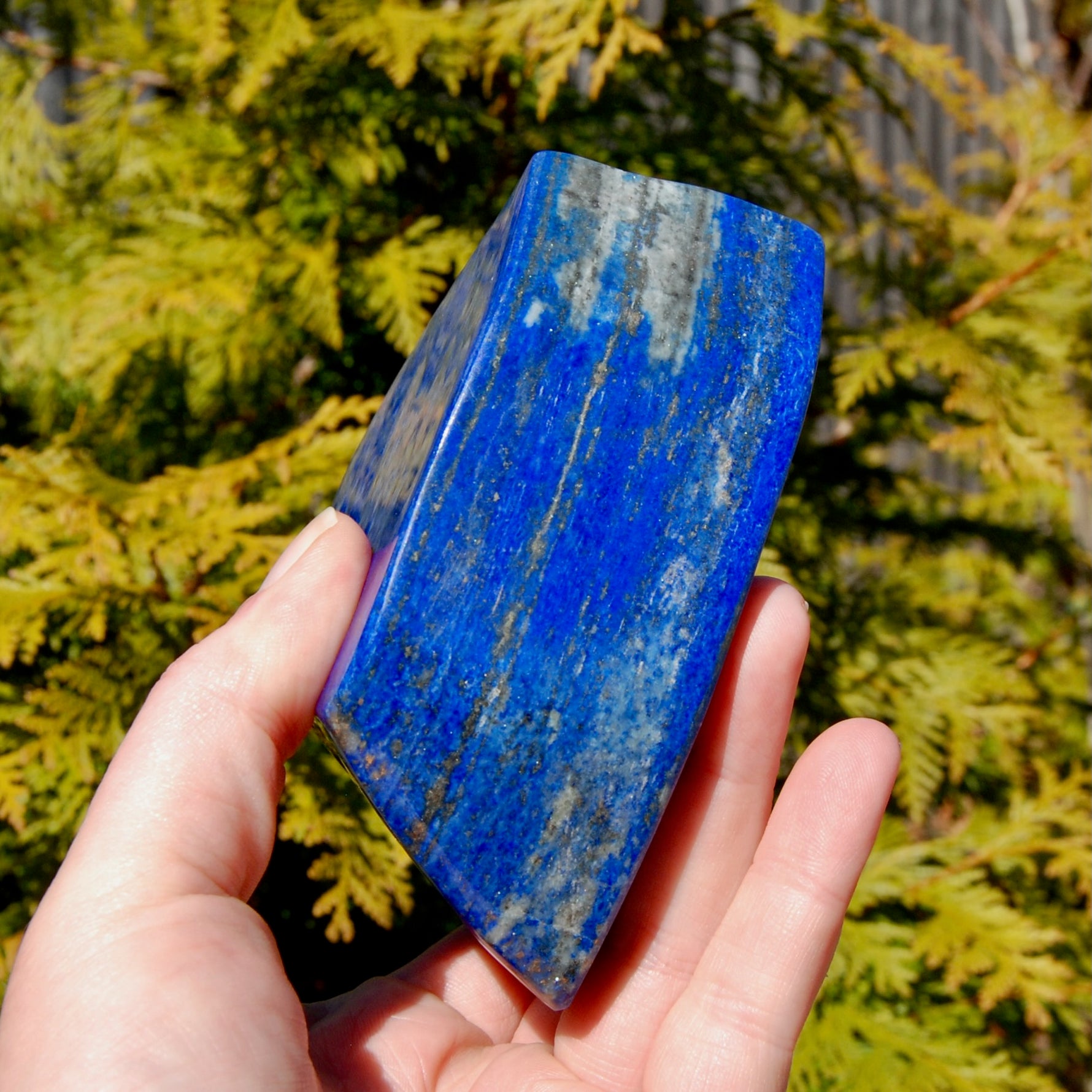 AAA Lapis Lazuli Crystal Freeform Tower