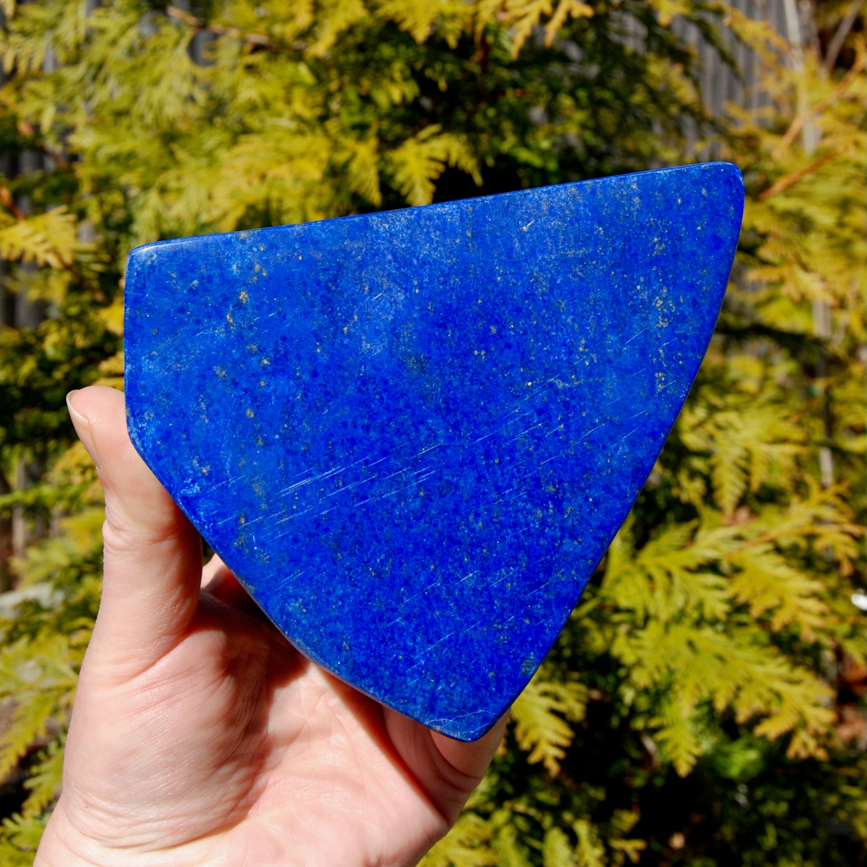 AAA Lapis Lazuli Crystal Freeform Tower