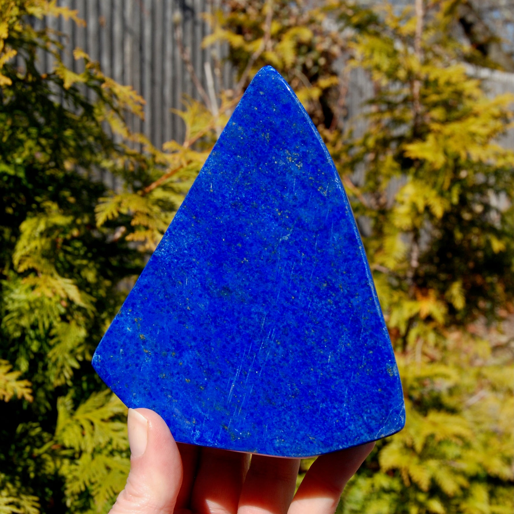 AAA Lapis Lazuli Crystal Freeform Tower