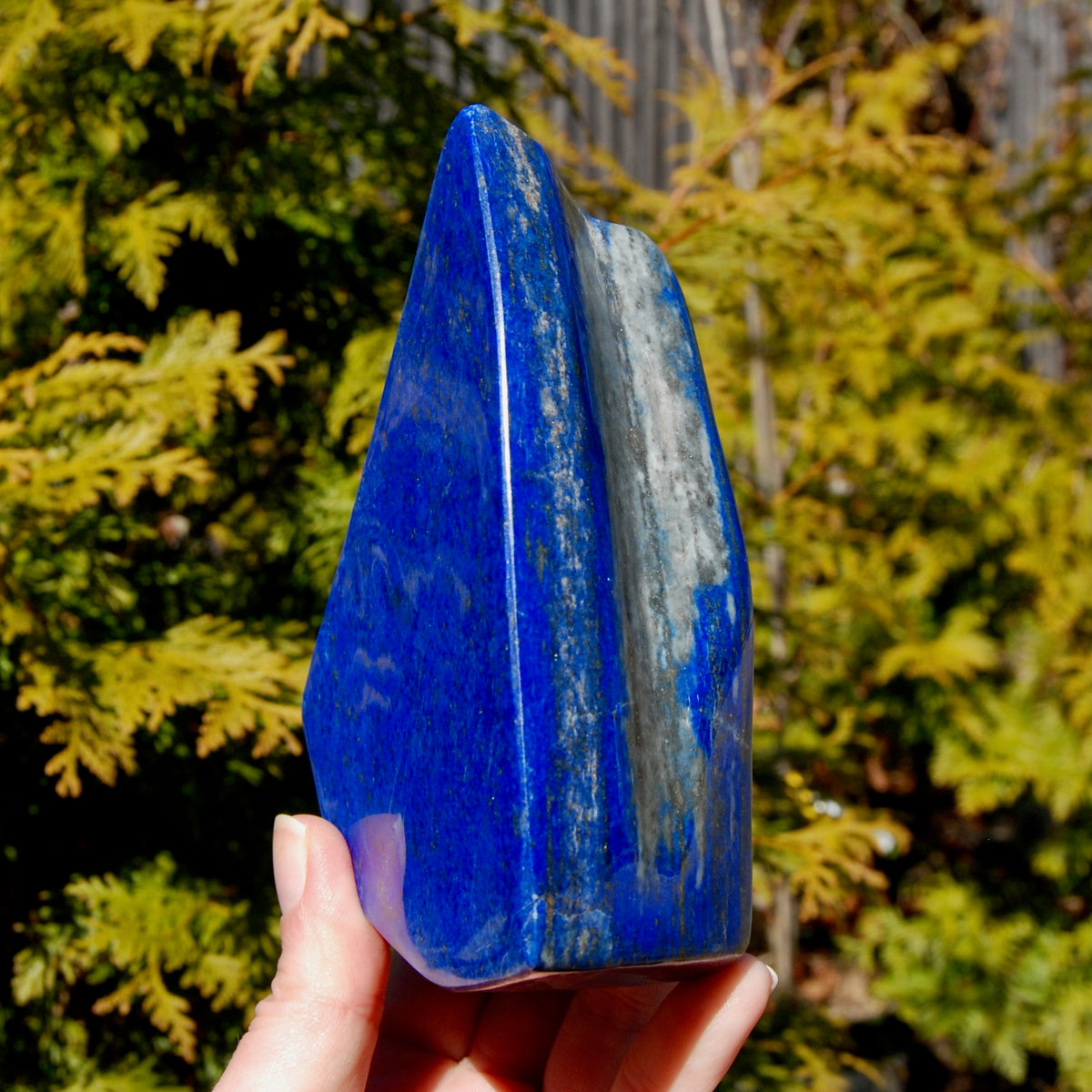 AAA Lapis Lazuli Crystal Freeform Tower