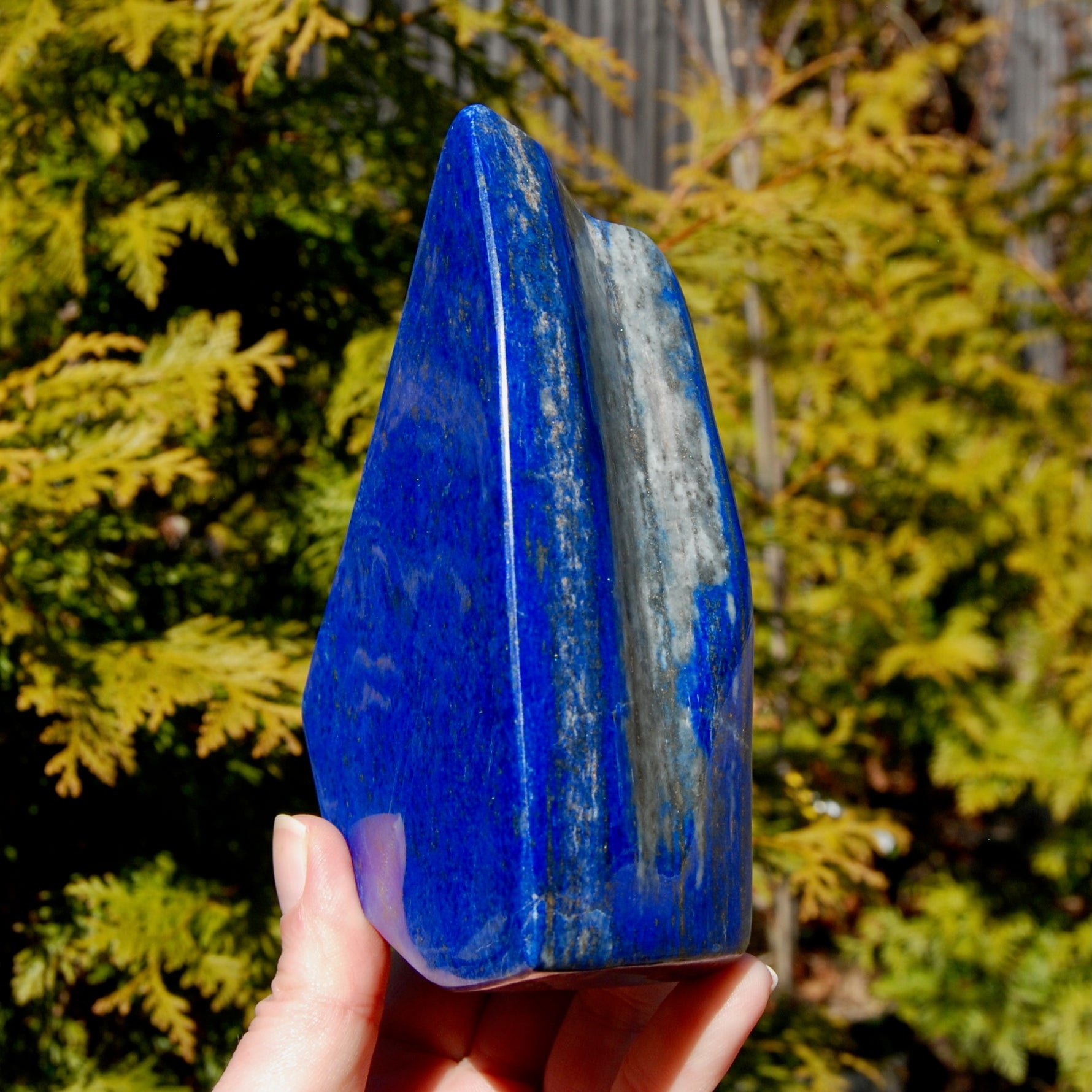 AAA Lapis Lazuli Crystal Freeform Tower