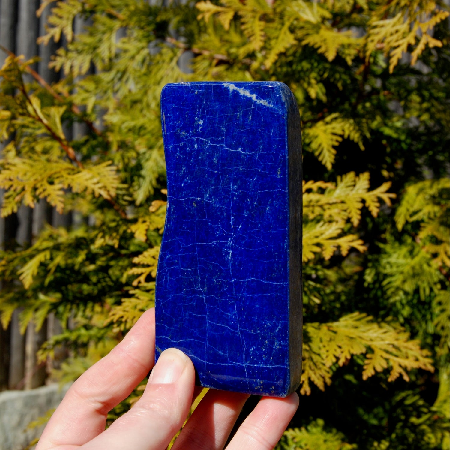Lapis Lazuli Crystal Freeform Tower