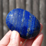 Lapis Lazuli Crystal Palm Stone